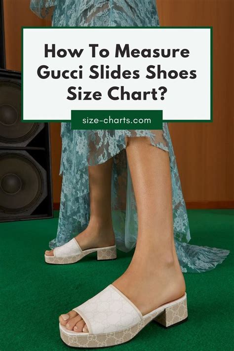 gucci slide size tag|Gucci Slides Size Chart and Fitting.